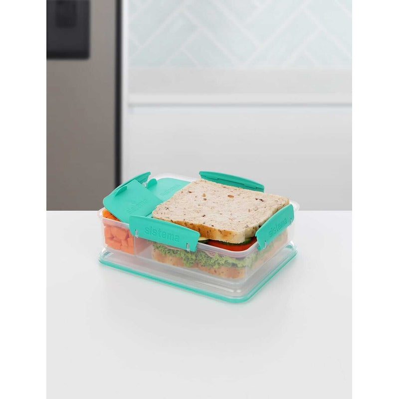 Sistema® Snack Attack™ Duo TO GO™ 975毫升