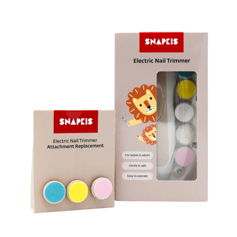 Snapkis 嬰兒電動指甲修剪器