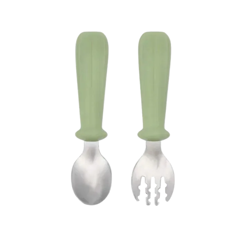 Snapkis 餐具組 - 橄欖綠