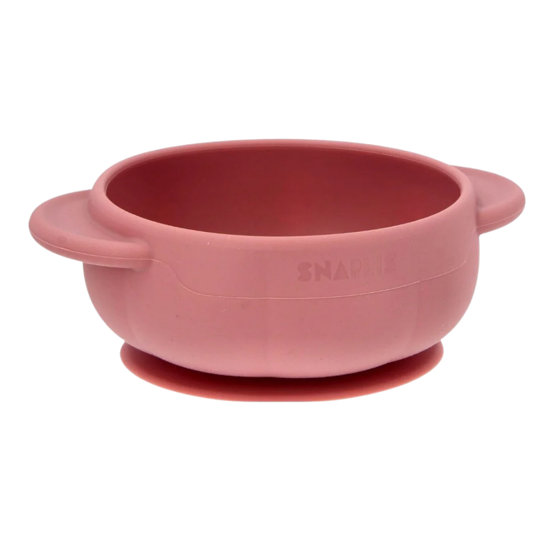 Snapkis Silicone Mini Bowl - Dark Pink