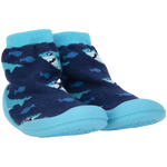 Nuby Snekz Sock & Shoe - Blue Sharks
