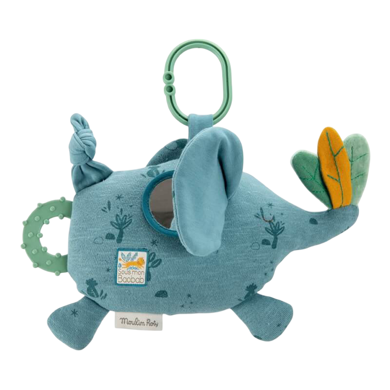 Moulin Roty Sous Mon Baobab Activity Elephant 27x24cm