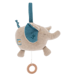 Moulin Roty Sous Mon Baobab Musical Elephant 23cm