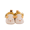 Moulin Roty Sous Mon Baobab Lion Leather Slippers