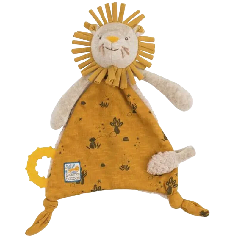 Moulin Roty Sous Mon Baobab Lion Comforter 33cm