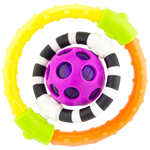 Sassy Baby Spin & Chew Flexible Ring Rattle