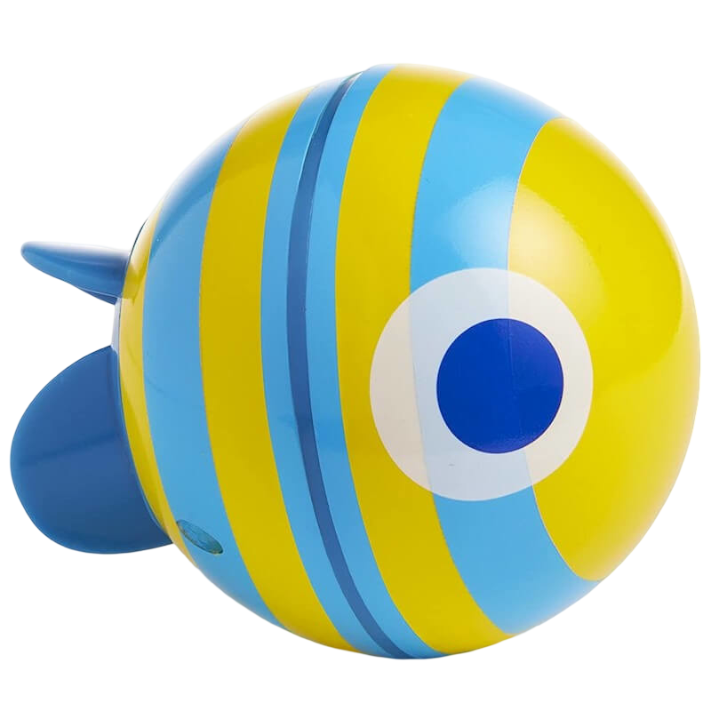 Munchkin Spinball Fish Bath Toy - Blue