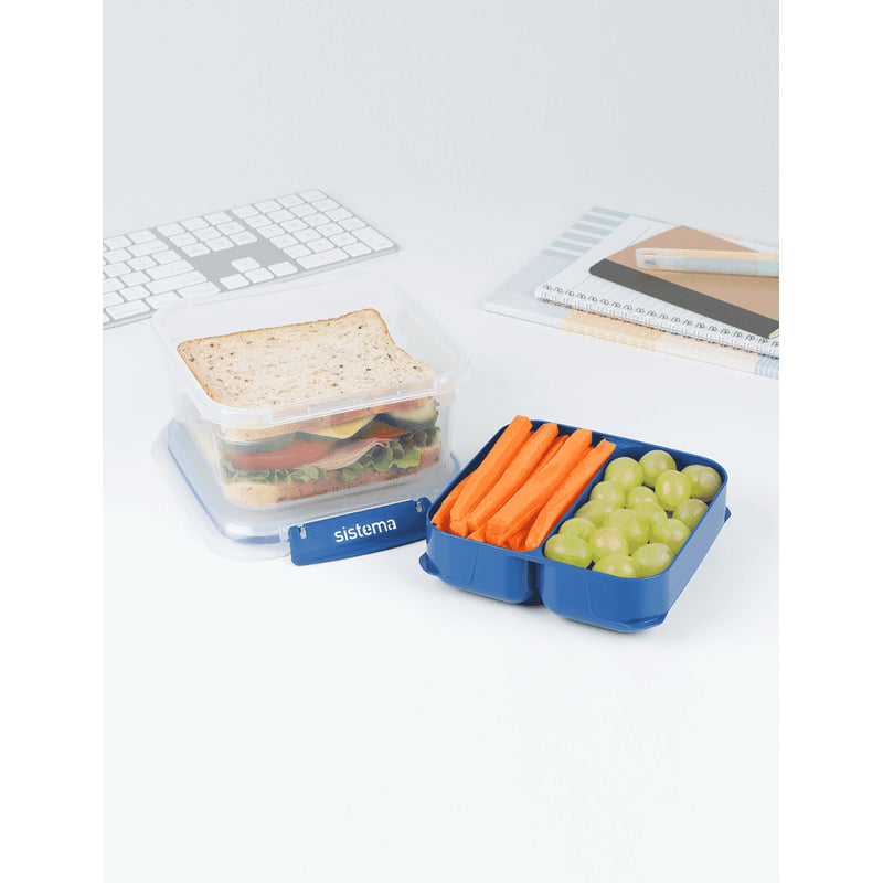 Sistema® Square Stax To Go Container