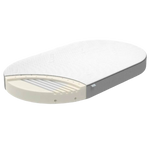 Rucken Stabil Crib Mattress - Oval 120 x 73 x 10 cm