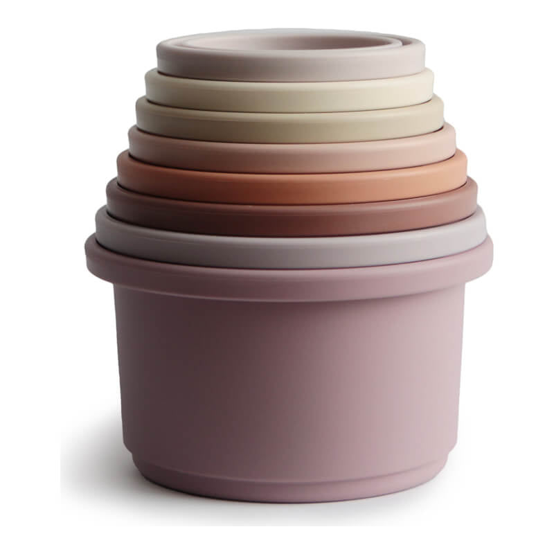 Mushie Stacking Cups Toy