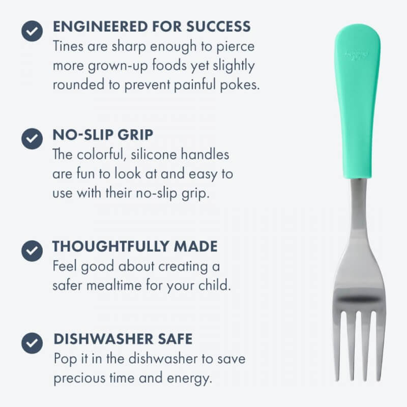 Avanchy Stainless Steel Baby Forks 2pc