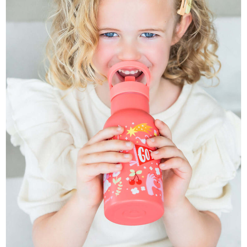 A Little Lovely Company Stainless Steel Drink Bottle - 350ml