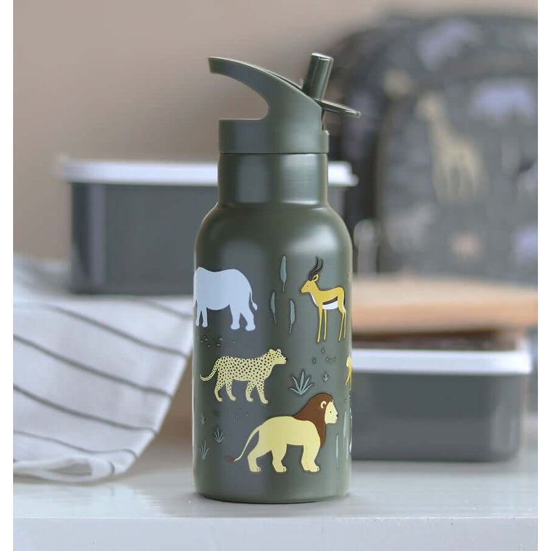 A Little Lovely Company Stainless Steel Drink Bottle - 350ml