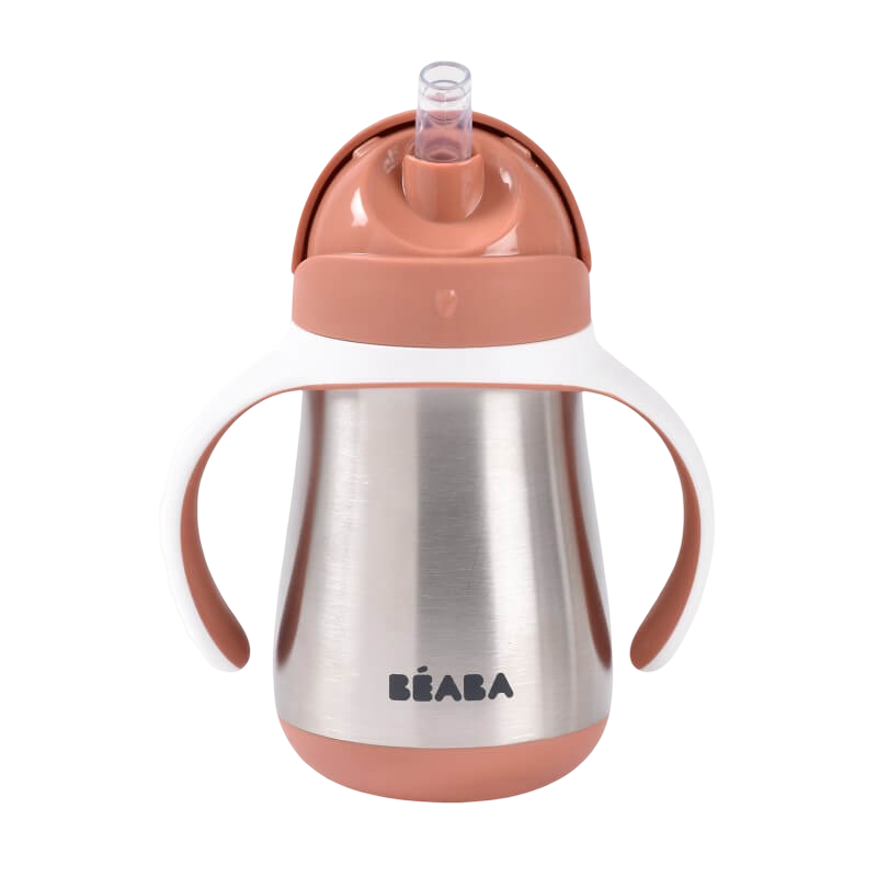Beaba Stainless Steel Straw Cup 250ml