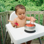 Avanchy Stainless Steel Suction Baby Bowl + Air-Tight Lid