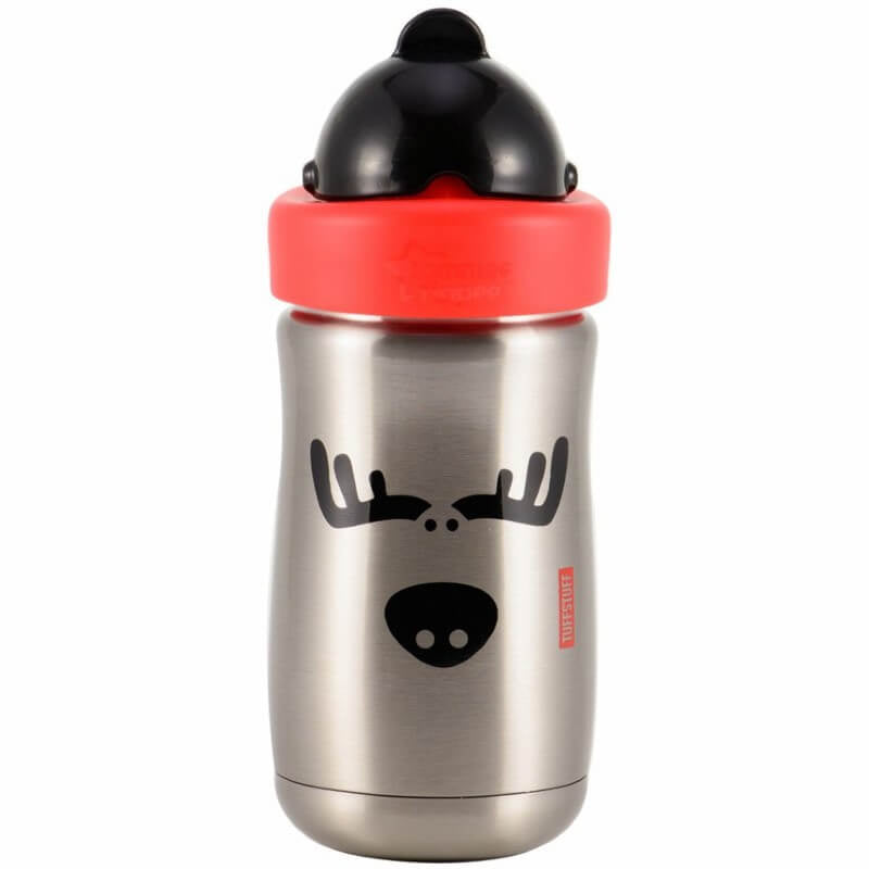 Tommee Tippee Stainless Steel Tuff Stuff Straw Tumbler 300ml (18m+)