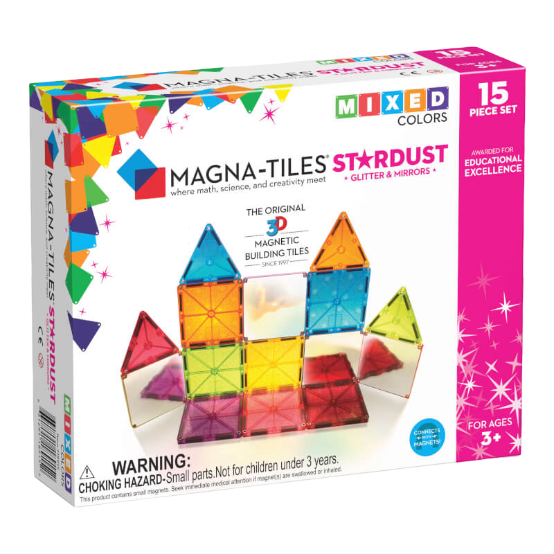 Magna-Tiles 星塵系列 15 件套裝