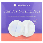 Lansinoh Stay Dry Nursing Pads 36s