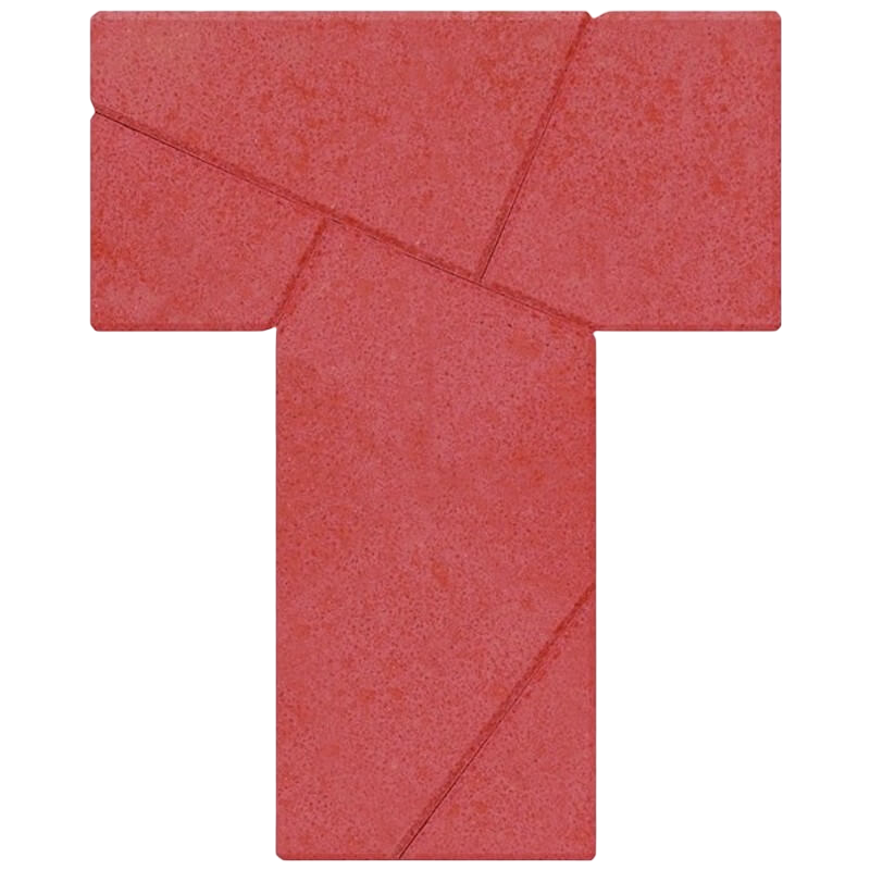 Goki Stone Puzzle - T-Shape