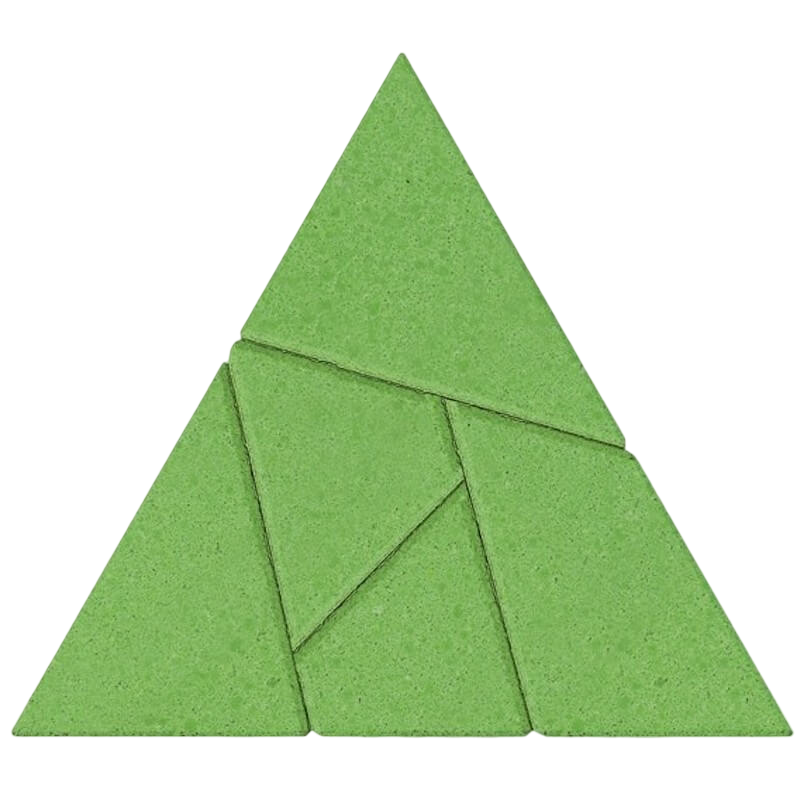 Goki Stone Puzzle - Triangle