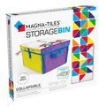 Magna-Tiles 可折疊收納箱和遊戲墊
