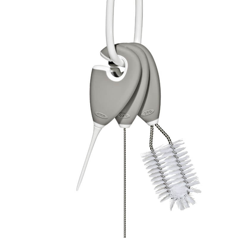 OXO Tot 吸管和學飲杯蓋清潔組 - 細雨