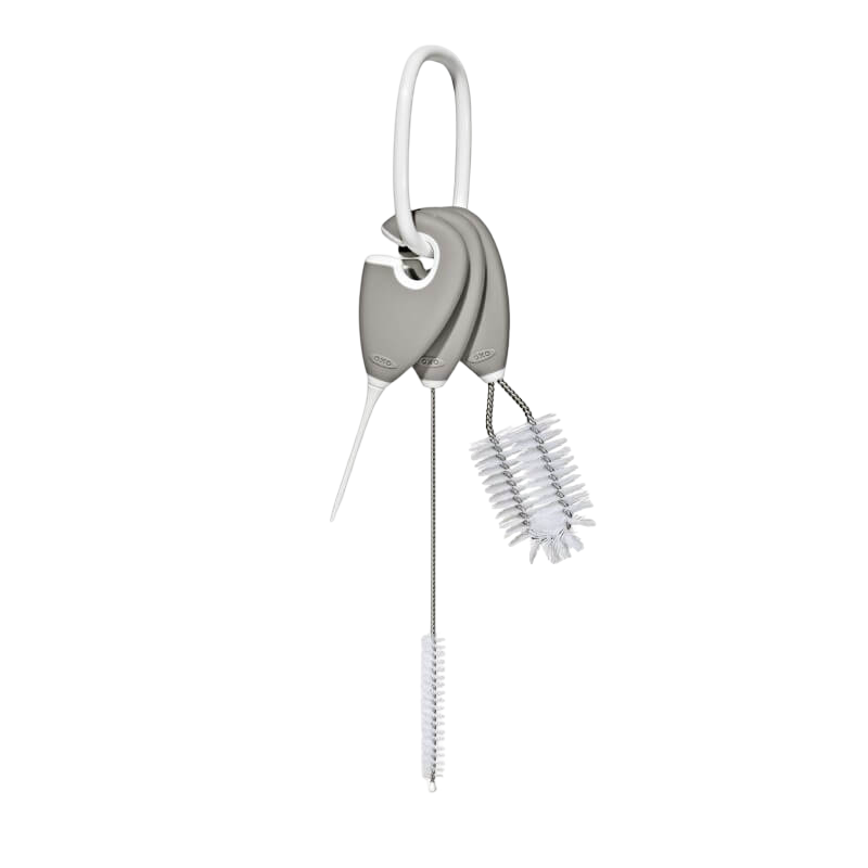 OXO Tot 吸管和學飲杯蓋清潔組 - 細雨