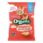 Organix Strawberry Rice Cake Clouds 40g (7 mos+)