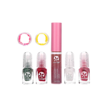Suncoat Girl Lip Gloss Nail Sparkle Kit 7 Piece Kit