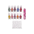 Suncoat Girl Water-Based Nail Polish Kit Party Palette 12 Piece Kit