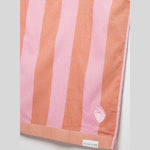 SUNNYLiFE Terry Beach Hooded Towel - Sea Seeker Strawberry