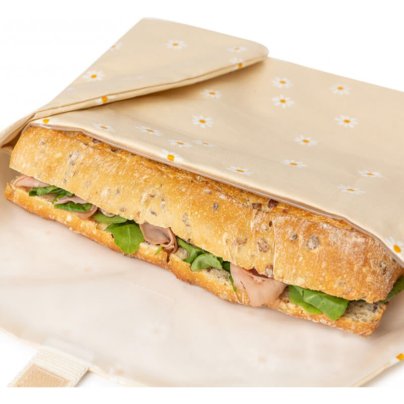 Nobodinoz Sunshine Eco Sandwich Wrap - Daisies