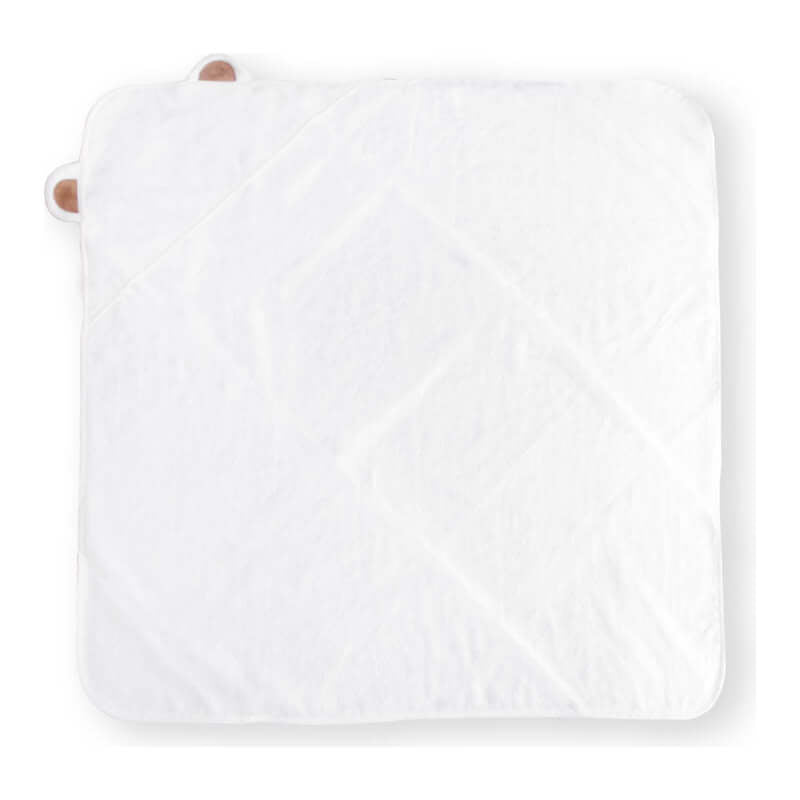 The Wee Bean Super Soft Bamboo Hooded Towel + Washcloth Set