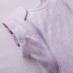 Purflo Swaddle to Sleep Bag - Minimal Grey - 0.5 Tog - 0-4m