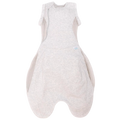 Purflo Swaddle to Sleep Bag - Minimal Grey - 0.5 Tog - 0-4m