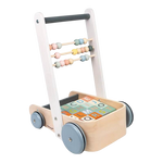 Janod Sweet Cocoon Cart with ABC Blocks