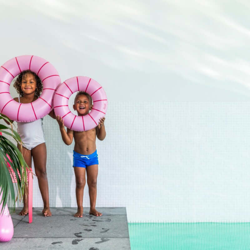 Quut Toys 游泳圈 中型 60公分 - 櫻桃紅