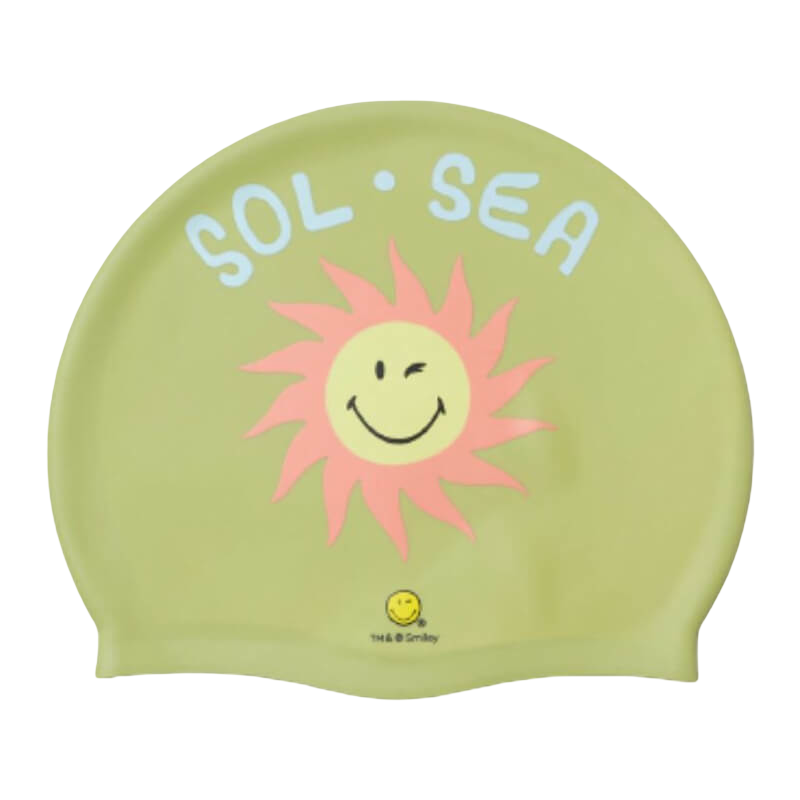 SUNNYLiFE 泳帽 - SmileyWorld Sol Sea