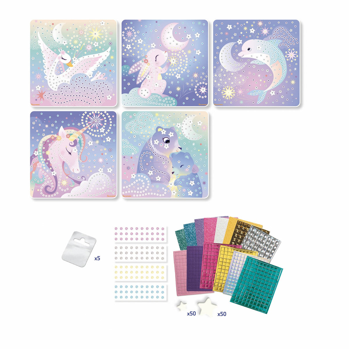 Sycomore Stick'N Fun - S Mosaics Fairies - 5Y+