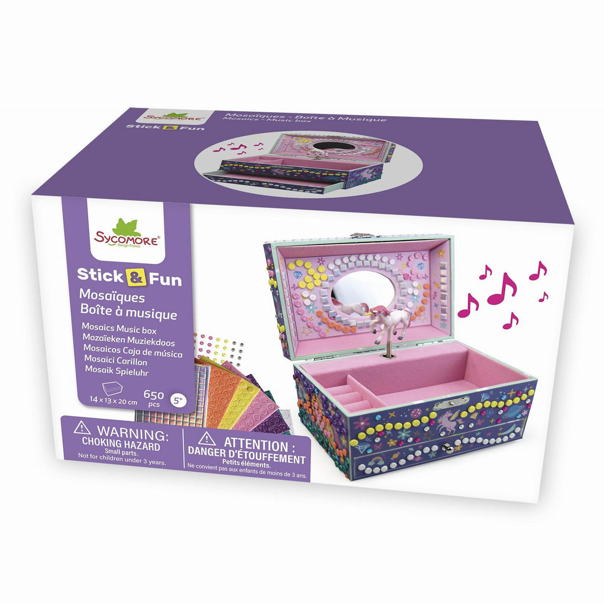 Sycomore Stick'N Fun - S Mosaics Fairies - 5Y+