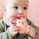 Oli&Carol Teether & Bath Toy - Donna Wilson - Ginge Cat