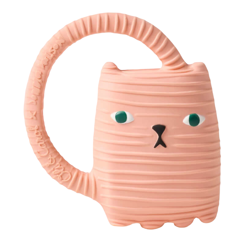 Oli&Carol Teether & Bath Toy - Donna Wilson - Ginge Cat