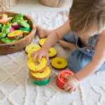 Oli&Carol Teether & Bath Toy - Fruits & Veggies - Ananas The Pineapple