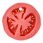 Oli&Carol Teether & Bath Toy - Fruits & Veggies - Renato the Tomato