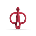 Matchstick Monkey 原廠磨牙玩具及凝膠塗抹器 - 紅色