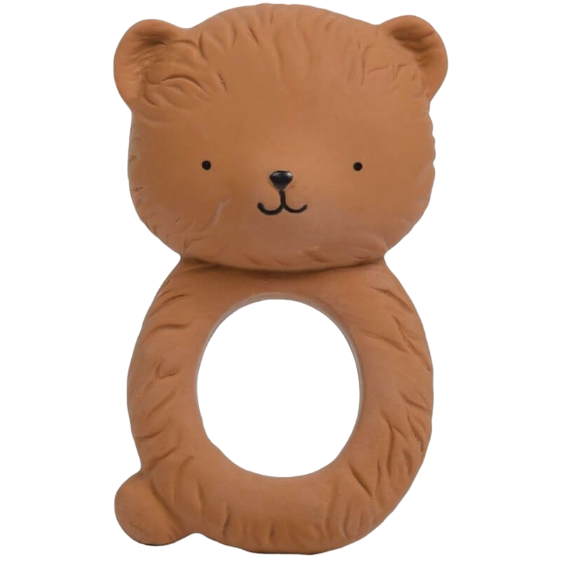 A Little Lovely Company Teether Ring - Bear