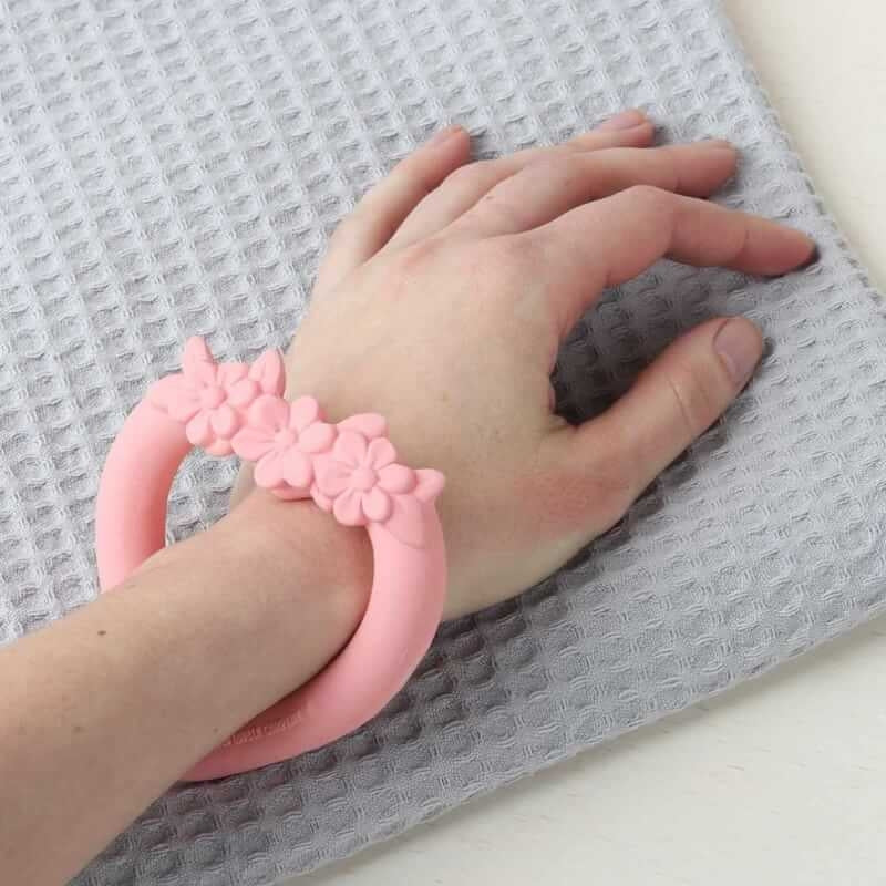 A Little Lovely Company Teething Ring - Sweet Heart