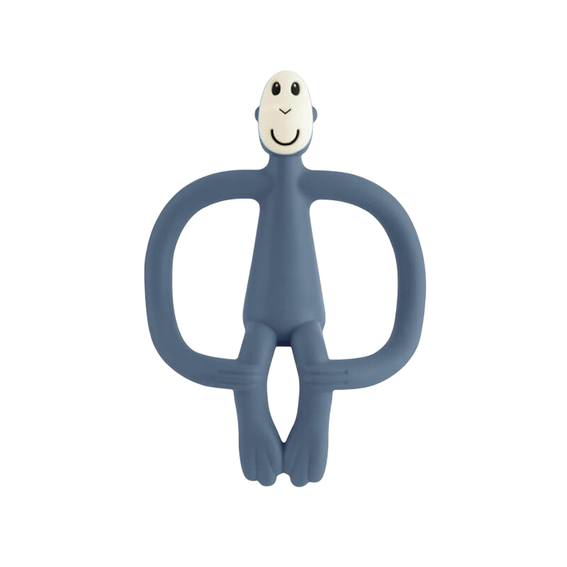 火柴猴原廠磨牙玩具，附尾巴 - 空軍藍