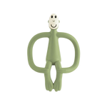 Matchstick Monkey Original Teething Toy With Tail - Olive