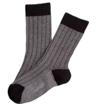 Collegien The Heritage Ankle Socks - Silver Grey